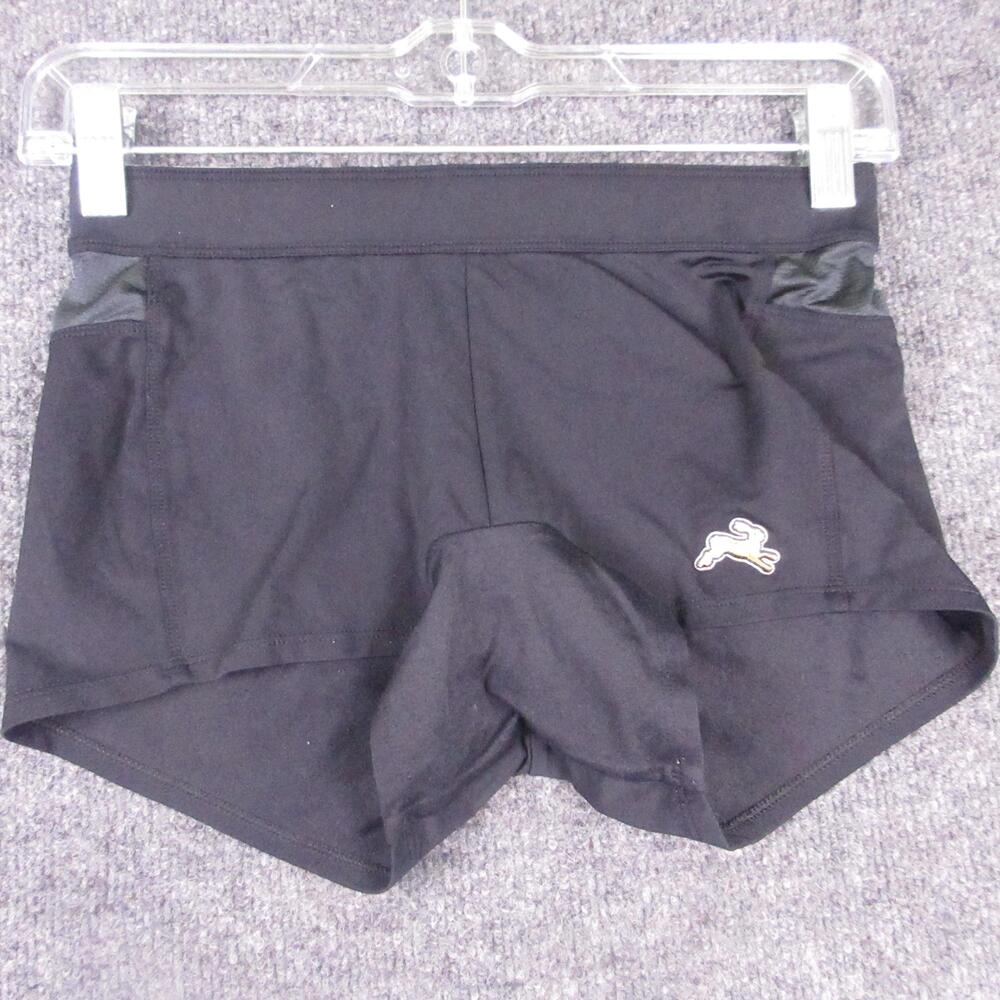 Tracksmith Shorts Womens XS Black Running Athletic Compression Mesh Stretch